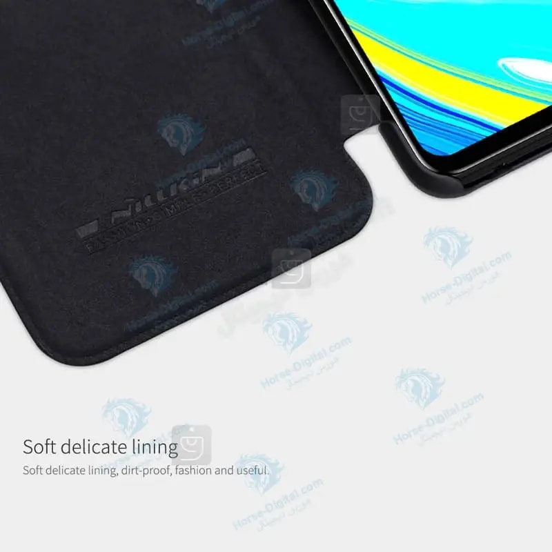کیف محافظ چرمی نیلکین شیائومی Nillkin Qin Case For Xiaomi Redmi Note 9 Pro / Note 9 Pro Max / Note 9S خرید