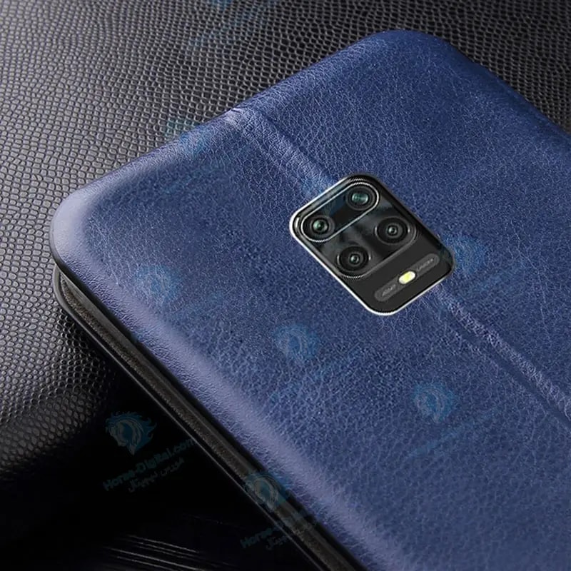 کیف محافظ چرمی شیائومی Leather Standing Magnetic Cover For Redmi Note 9 Pro / Note 9 Pro Max / Note 9S خرید