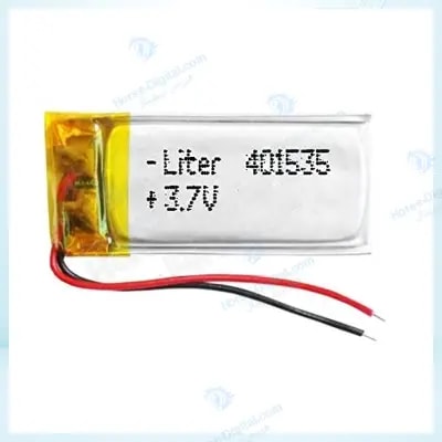 باتری لیتیوم پلیمر با ظرفیت 250mAh سایز 401535 خرید