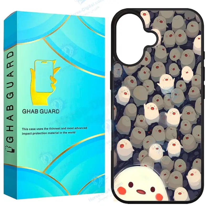 کاور قاب گارد طرح عروسکی مدل G16pl مناسب برای گوشی موبایل اپل iPhone 16 Plus خرید