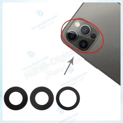 شیشه دوربین اپل Apple iPhone 12 Pro Camera Glass Lens خرید