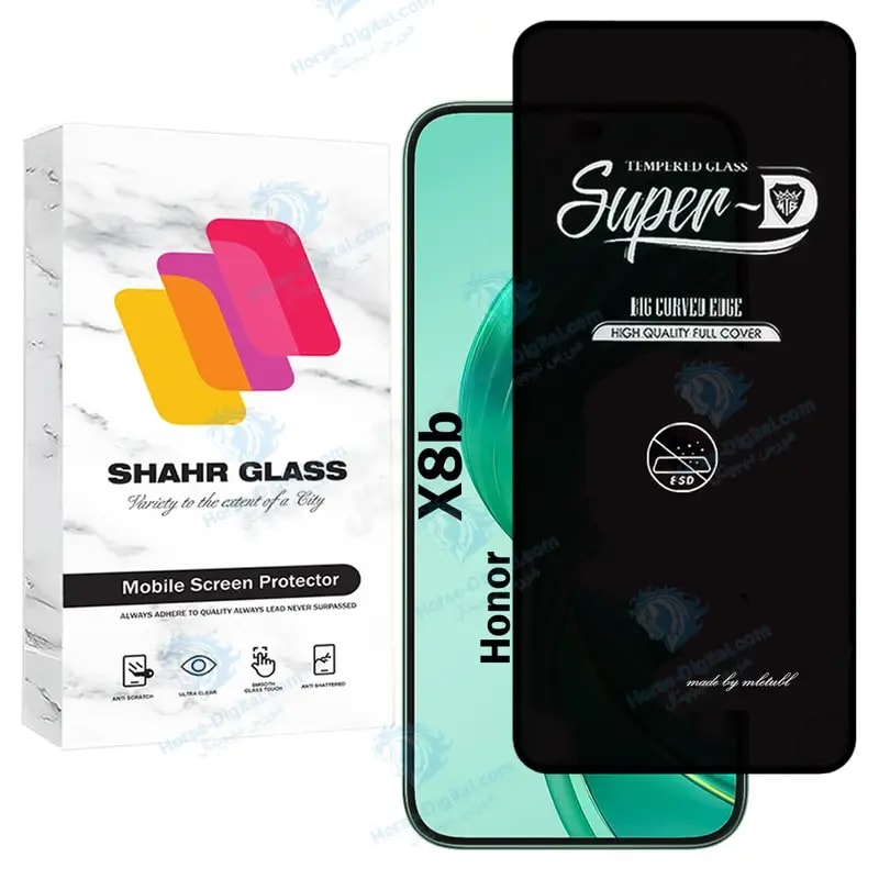 محافظ صفحه نمایش شهر گلس مدل Superdnsh مناسب برای گوشی موبایل آنر X8b خرید