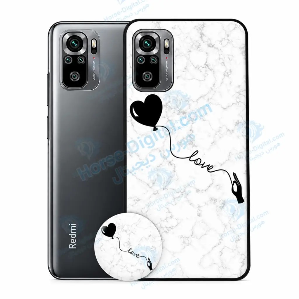 قاب طرح دار دخترانه Xiaomi Redmi Note 10 4G مدل Love خرید