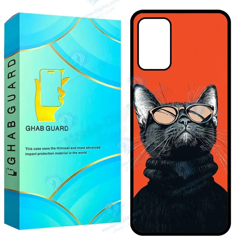 کاور قاب گارد طرح گربه مدل Cpa32g مناسب برای گوشی موبایل سامسونگ Galaxy A32 4G خرید