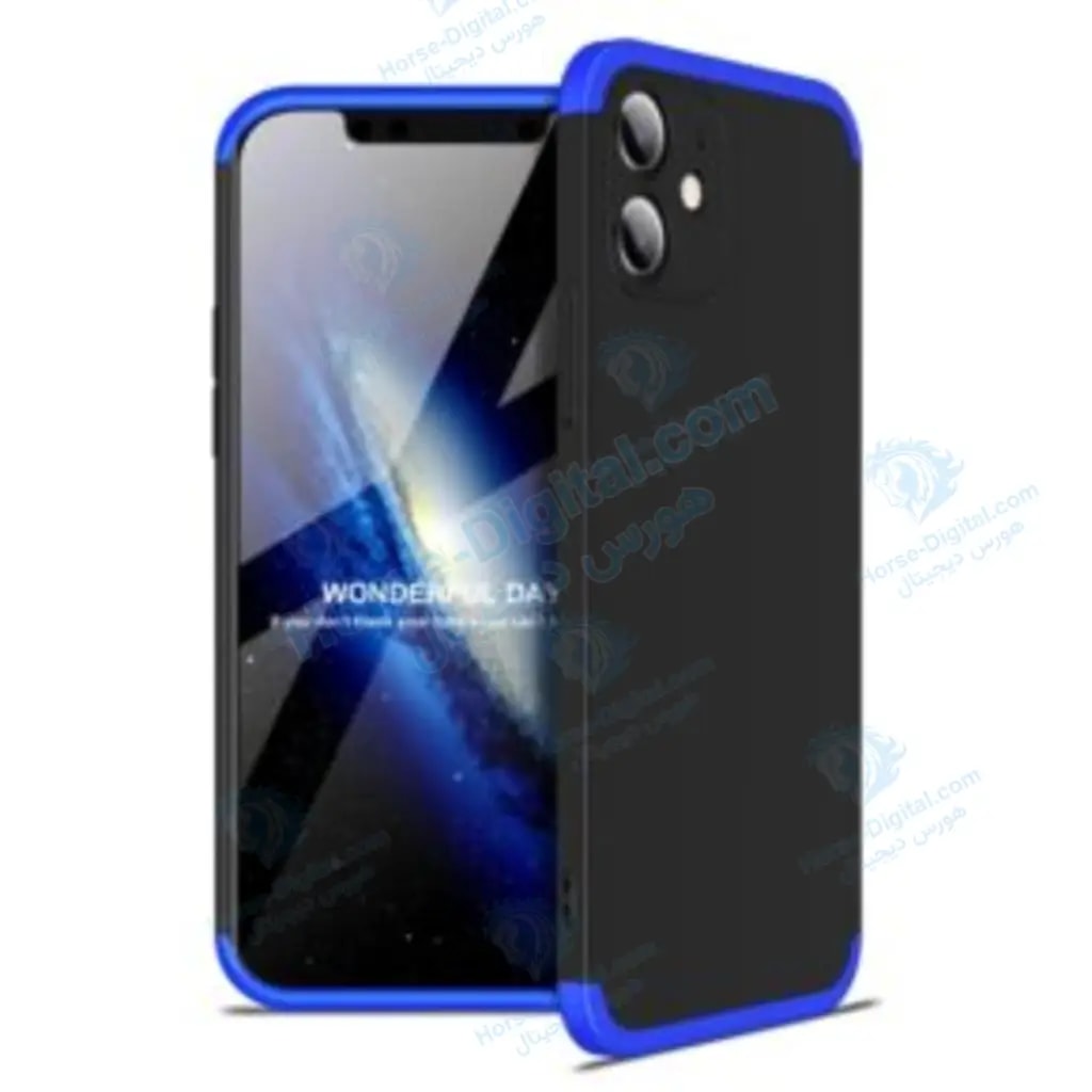 قاب محافظ با پوشش 360 درجه آیفون Gkk Color Full Cover For Apple iPhone 12 mini خرید