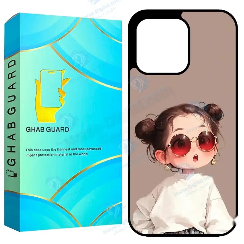 کاور قاب گارد طرح دختر مدل Gchp13pm مناسب برای گوشی موبایل اپل iPhone 13 Pro Max خرید