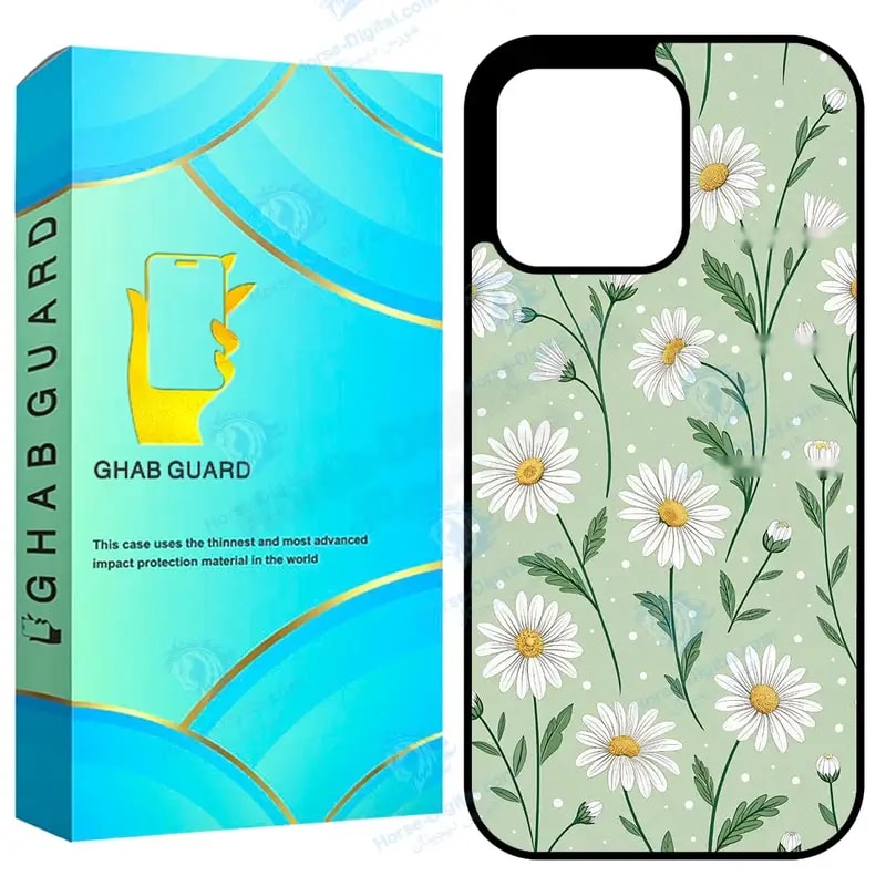 کاور قاب گارد طرح بابونه مدل Gchp16p مناسب برای گوشی موبایل اپل iPhone 16 Pro خرید