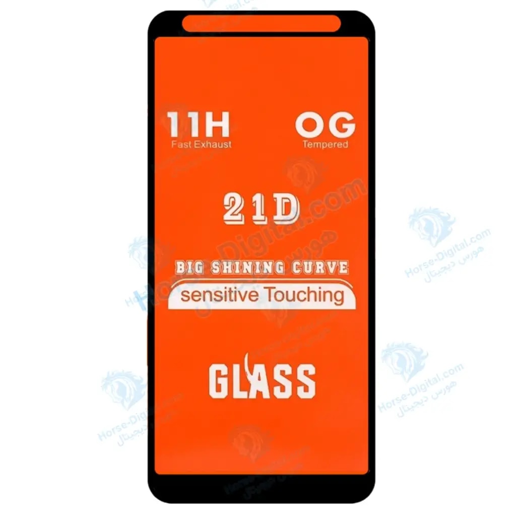 گلس تمام چسب با پوشش کامل Glass Xiaomi Mi 6X/Mi A2 خرید