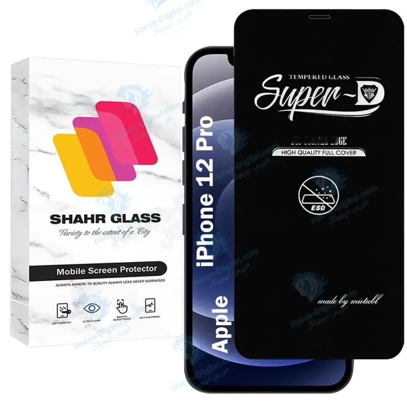 محافظ صفحه نمایش شهر گلس مدل Superdnsh مناسب برای گوشی موبایل اپل iPhone 12 Pro خرید