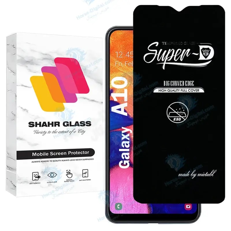 محافظ صفحه نمایش شهر گلس مدل Superdnsh مناسب برای گوشی موبایل سامسونگ Galaxy A10 خرید