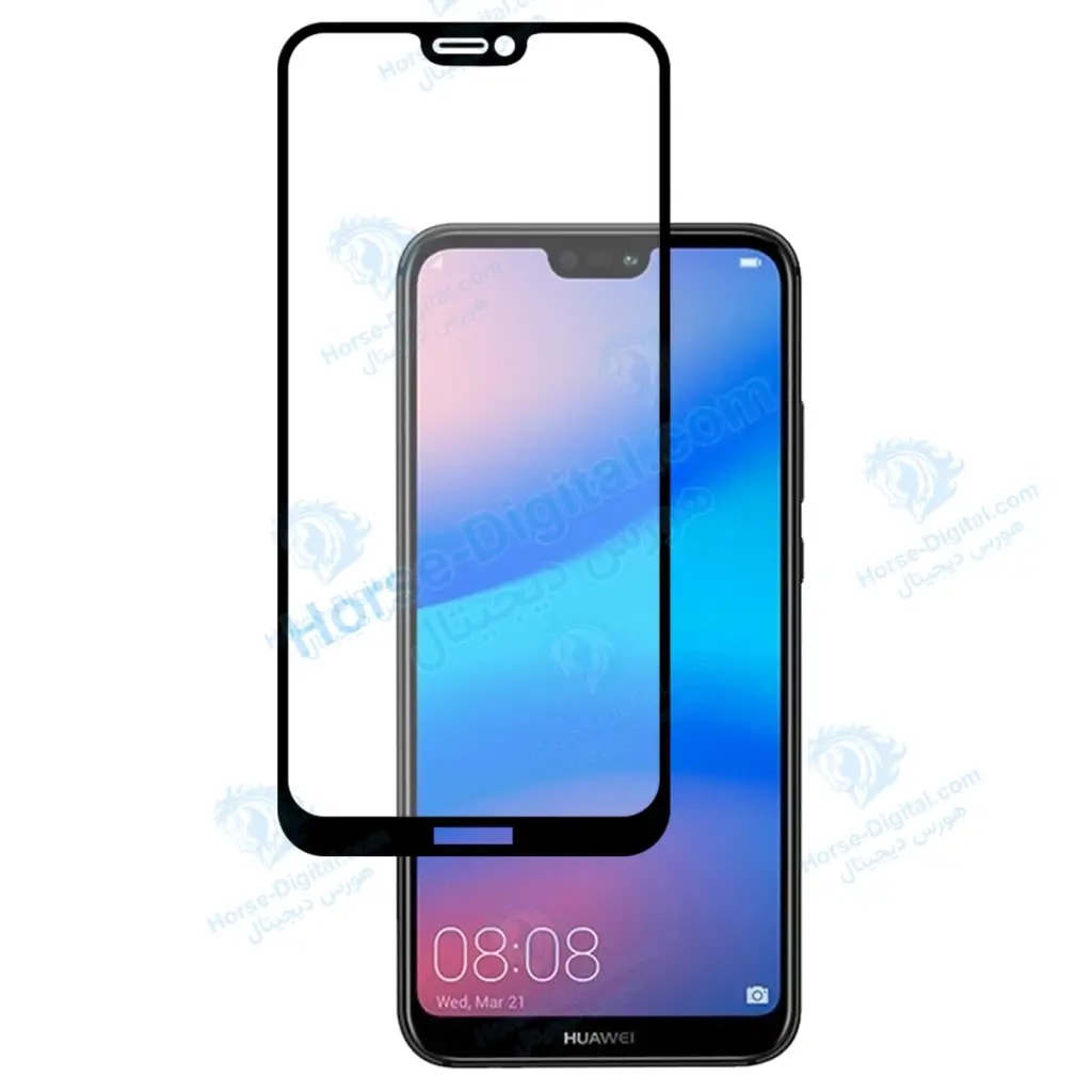 محافظ صفحه نمایش تمام چسب با پوشش کامل Glass Huawei P20 Lite خرید