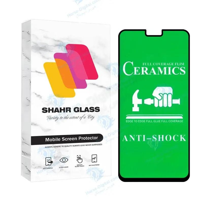 محافظ صفحه نمایش سرامیکی شهر گلس مدل Cerclrsh مناسب برای گوشی موبایل سامسونگ Galaxy A71 4G / A71 5G / A72 / A73 5G / M54 5G / F54 5G / M53 / M52 5G / M51 / M62 / F62 خرید