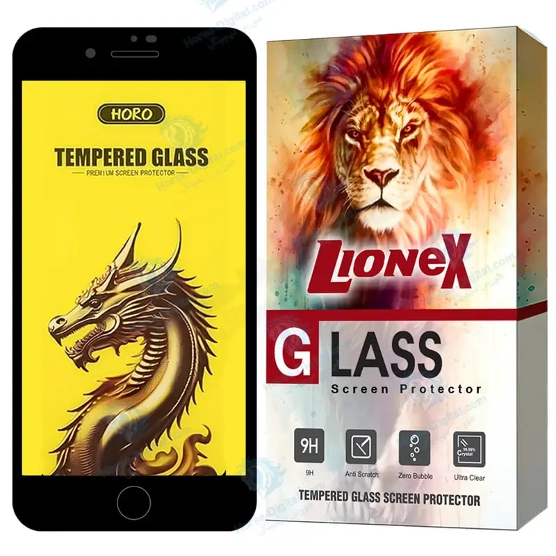 محافظ صفحه نمایش لایونکس مدل FHGL20 مناسب برای گوشی موبایل اپل iPhone 7 Plus / iPhone 8 Plus خرید