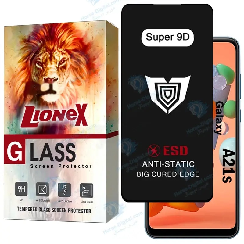 محافظ صفحه نمایش لایونکس مدل Sup9dbl مناسب برای گوشی موبایل سامسونگ Galaxy A21s خرید