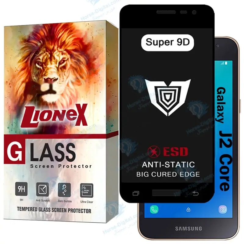 محافظ صفحه نمایش لایونکس مدل Sup9dbl مناسب برای گوشی موبایل سامسونگ Galaxy J2 Core خرید