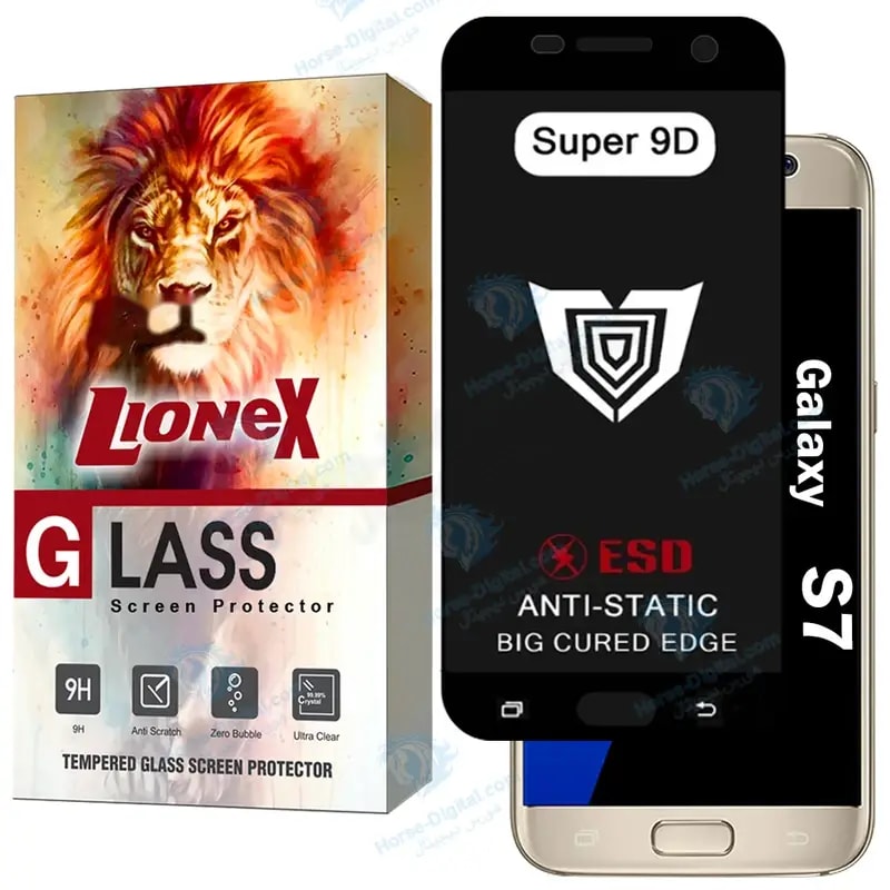 محافظ صفحه نمایش لایونکس مدل Sup9dbl مناسب برای گوشی موبایل سامسونگ Galaxy S7 خرید