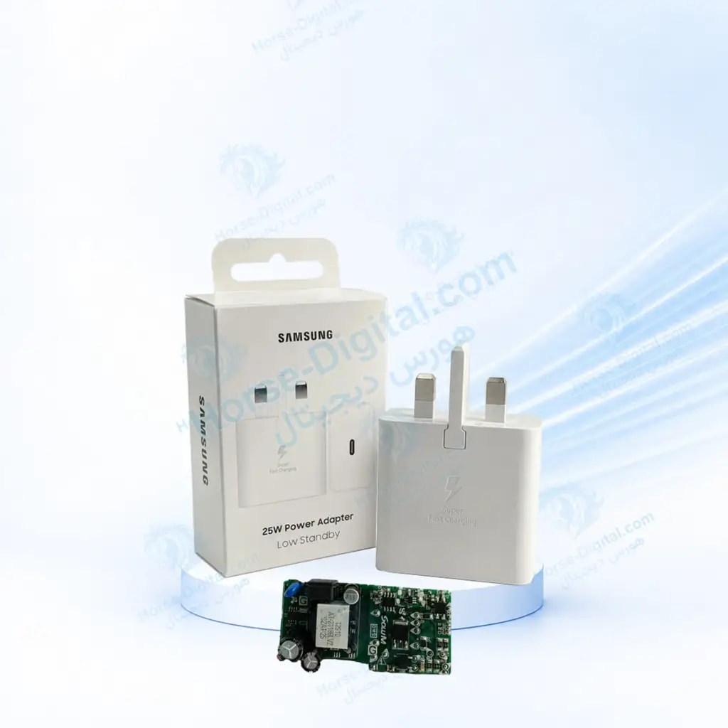 شارژر سامسونگ مدل 25W Pd پک جدید (برد سبز سولوم) خرید
