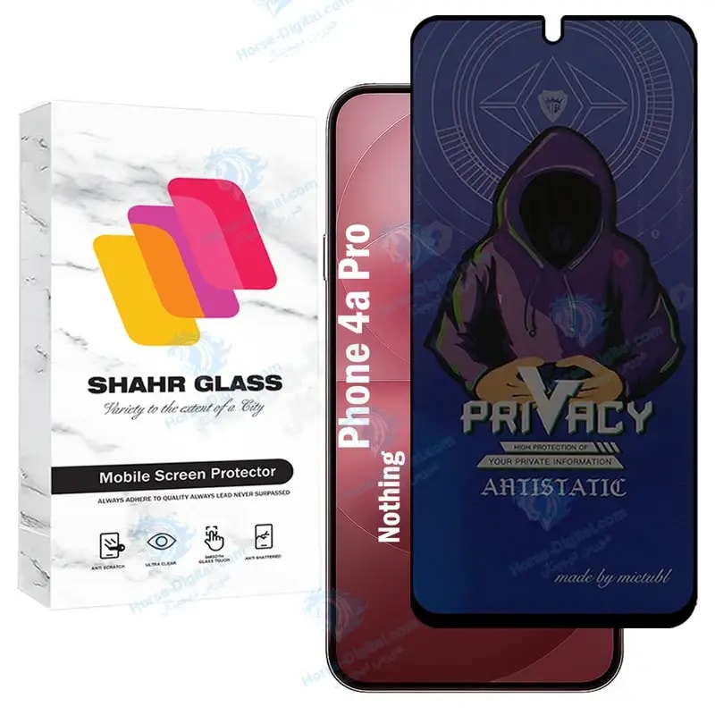 محافظ صفحه نمایش شهر گلس مدل Prms مناسب برای گوشی موبایل ناتینگ Phone 4a Pro خرید