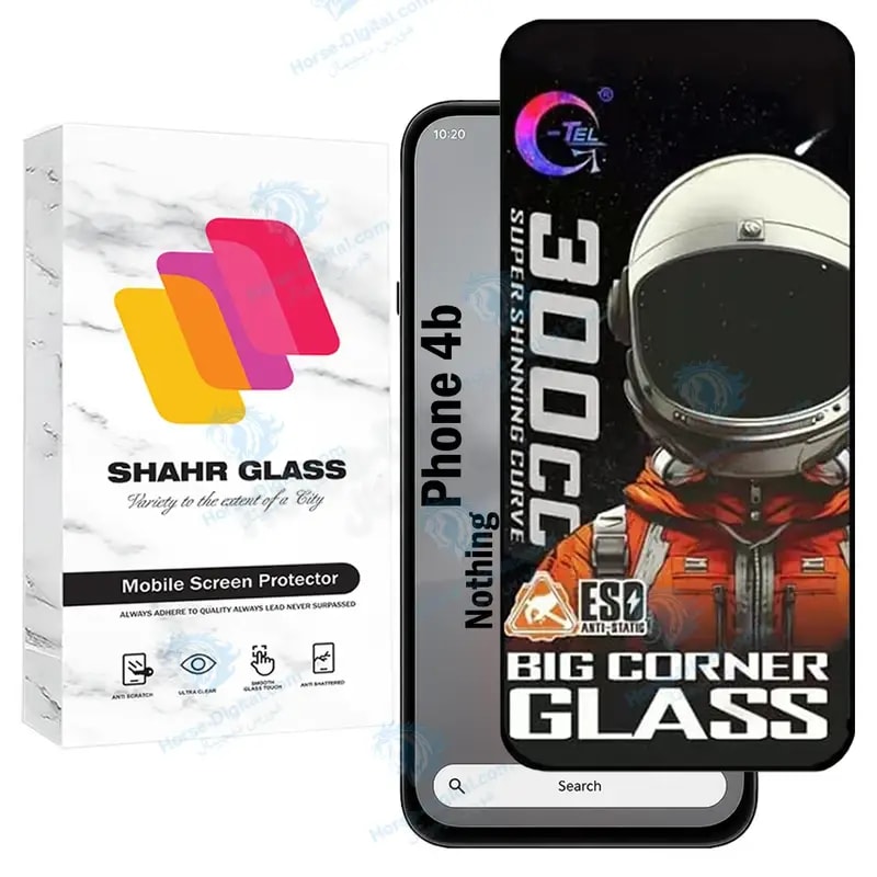 محافظ صفحه نمایش شهر گلس مدل Bigcs مناسب برای گوشی موبایل ناتینگ Phone 4b خرید