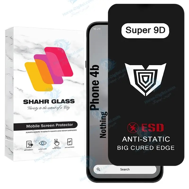 محافظ صفحه نمایش شهر گلس مدل Sup9db مناسب برای گوشی موبایل ناتینگ Phone 4b خرید