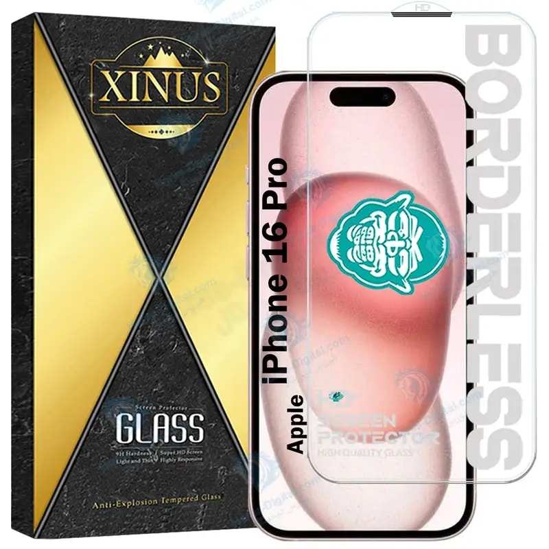 محافظ صفحه نمایش ژینوس مدل Monspcx مناسب برای گوشی موبایل اپل iPhone 16 Pro خرید