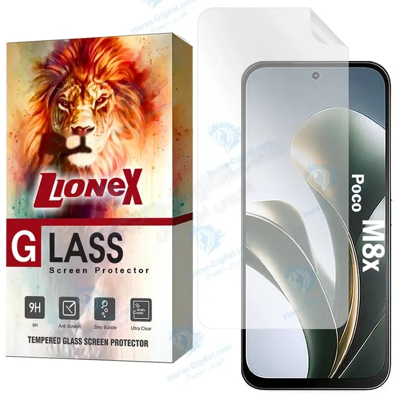 محافظ صفحه نمایش لایونکس مدل Lnmf مناسب برای گوشی موبایل شیائومی Poco M8x خرید