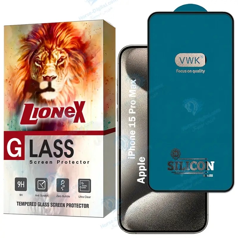 محافظ صفحه نمایش لایونکس مدل Vwkairl مناسب برای گوشی موبایل اپل iPhone 15 Pro Max خرید
