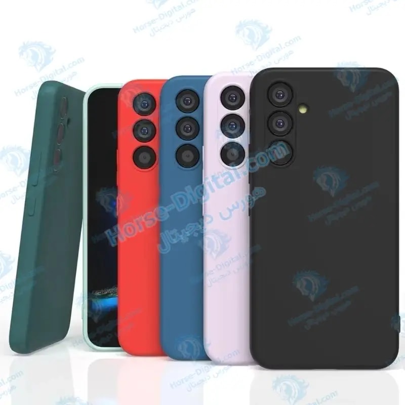 قاب سیلیکونی S24 Plus مدل محافظ لنز دار