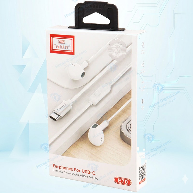 هندزفری تایپ سی ارلدام مدل Earldom E70 Type C خرید