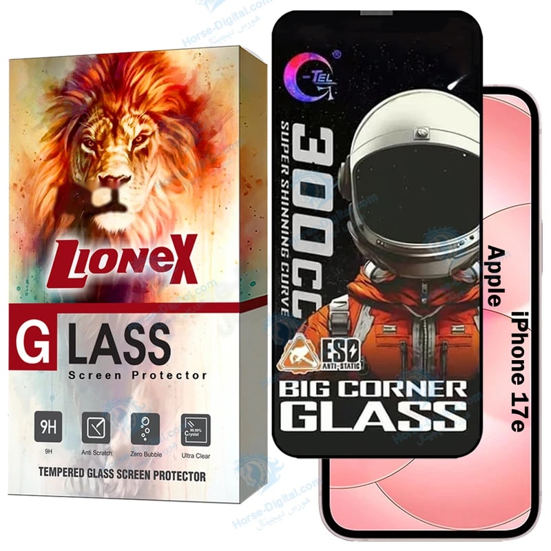 محافظ صفحه نمایش لایونکس مدل Bigcl مناسب برای گوشی موبایل اپل iPhone 17e خرید