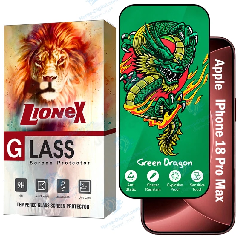 محافظ صفحه نمایش لایونکس مدل FHSL20 مناسب برای گوشی موبایل اپل iPhone 18 Pro Max خرید
