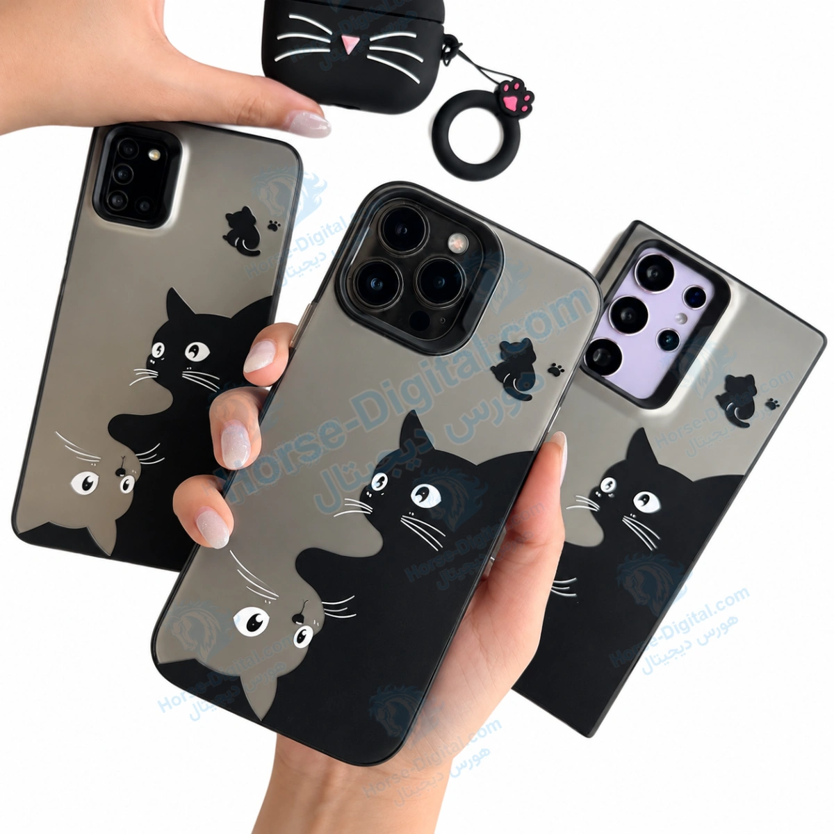 قاب فانتزی گوشی سامسونگ M23 مدل Black Cat - تصویر محصول