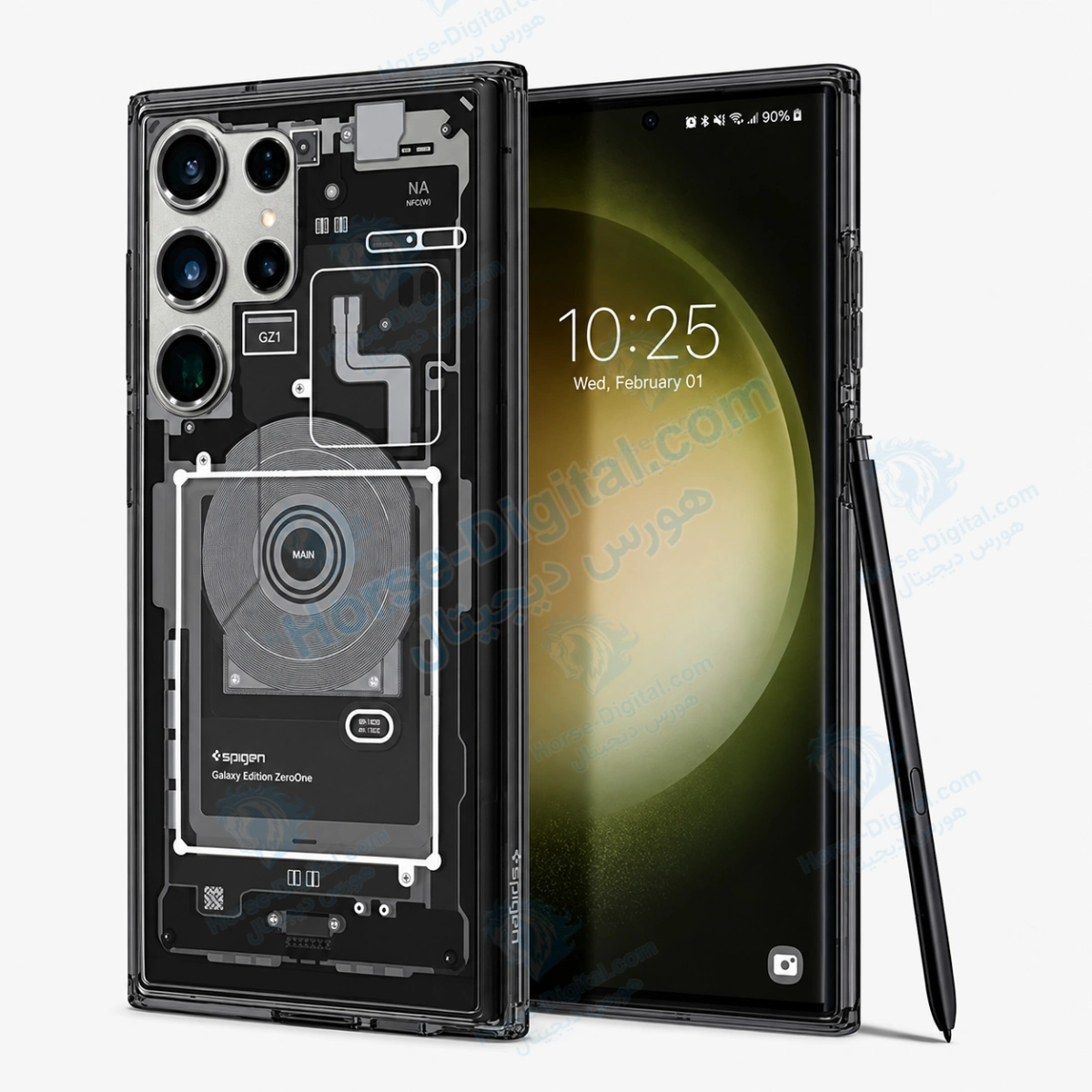 قاب اسپیگن S23 Ultra مدل Ultra Hybrid Zero One با پشتیبانی Mag Safe - تصویر محصول