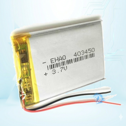 باتری لیتیوم پلیمر با ظرفیت 500mAh سایز 403450