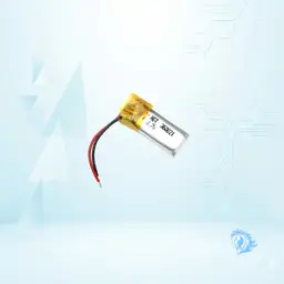 باتری لیتیوم پلیمر با ظرفیت 120mAh سایز 360821