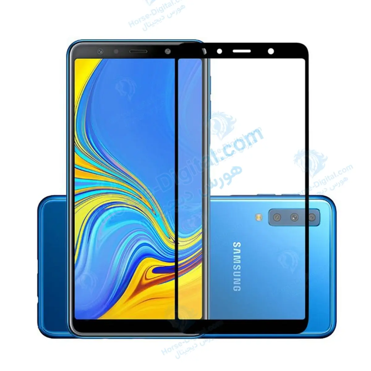 محافظ صفحه نمایش تمام چسب با پوشش کامل Samsung Galaxy A9 2018 / A9s / A9 Star Pro - تصویر محصول