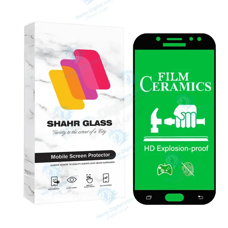 محافظ صفحه نمایش شهر گلس مدل Cerclrsh مناسب برای گوشی موبایل سامسونگ Galaxy J5 2017 / Galaxy J5 Pro - تصویر محصول