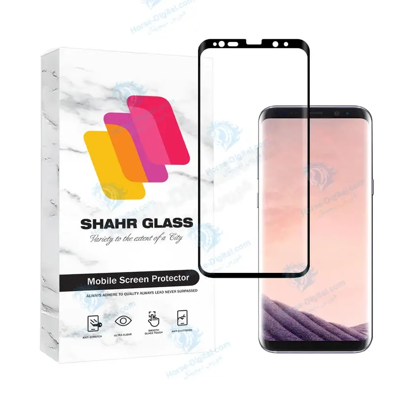 محافظ صفحه نمایش شهر گلس مدل Edgnwsh مناسب برای گوشی موبایل سامسونگ Galaxy S8 Plus / Galaxy S9 Plus - تصویر محصول