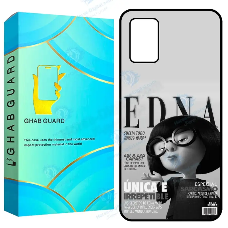 کاور قاب گارد طرح Edna مدل Gchpa03s مناسب برای گوشی موبایل سامسونگ Galaxy A02s / M02s / A03s - تصویر محصول