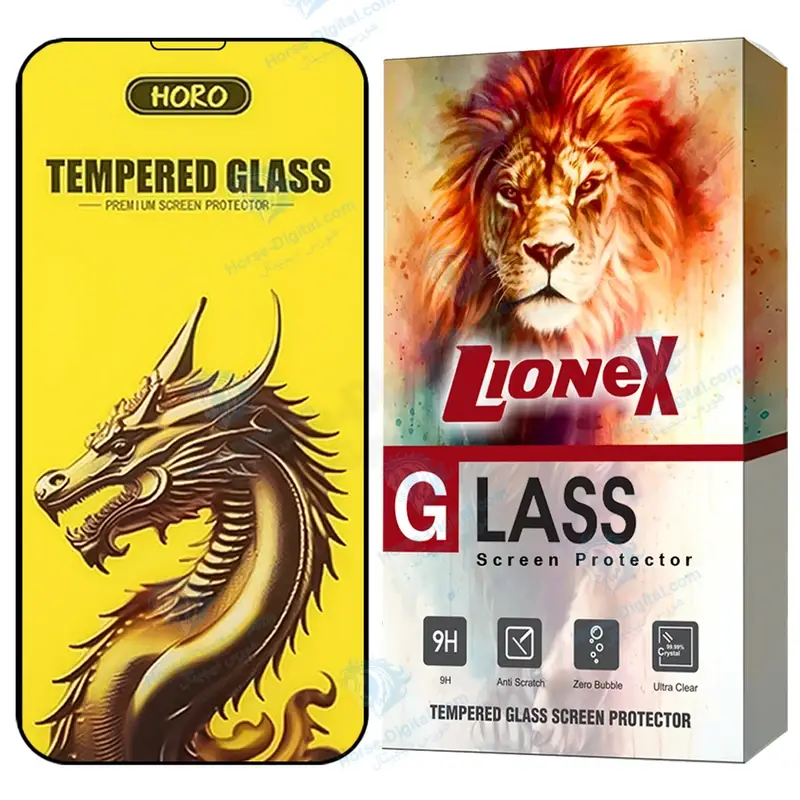 محافظ صفحه نمایش لایونکس مدل FHGL20 مناسب برای گوشی موبایل اپل iPhone 13 Pro / iPhnoe 13 / iPhone 14 - تصویر محصول