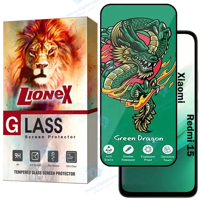 محافظ صفحه نمایش لایونکس مدل FHSL20 مناسب برای گوشی موبایل شیائومی Redmi 15 4G / Redmi 15 5G - تصویر محصول