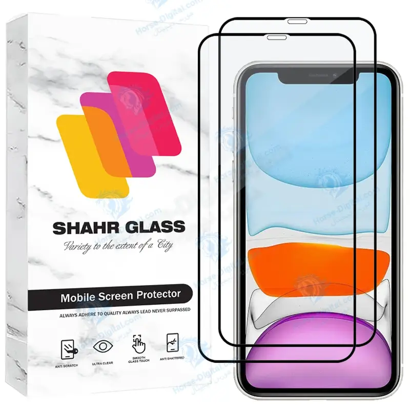محافظ صفحه نمایش شیشه ای شهر گلس مدل FUL2 مناسب برای گوشی موبایل اپل iPhone 11 Pro Max / iPhone Xs Max بسته دو عددی - تصویر محصول