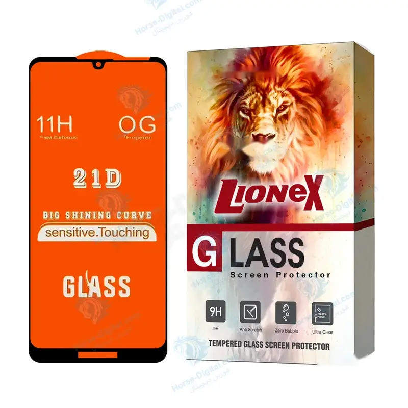 محافظ صفحه نمایش لایونکس مدل Fullli مناسب برای گوشی موبایل هوآوی Y7 Prime 2019 / Y7 Pro 2019 / Y7 2019 - تصویر محصول