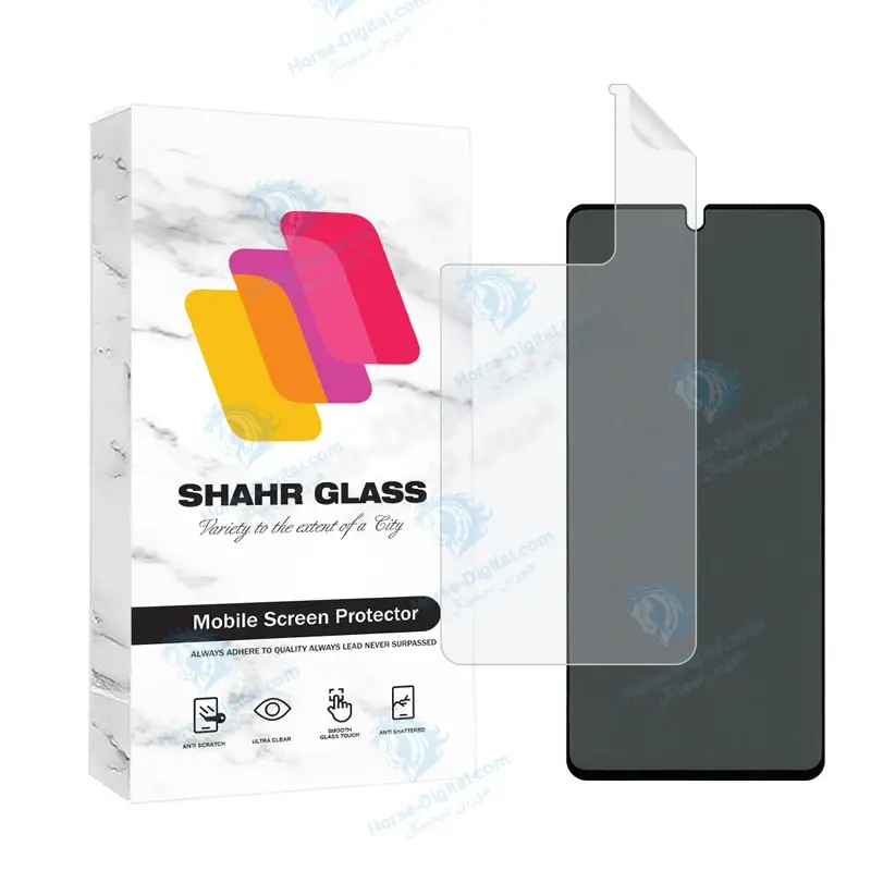 محافظ صفحه نمایش حریم شخصی شهر گلس مدل Fullprivnanosh مناسب برای گوشی موبایل شیائومی 13T / 13T Pro / K60 Ultra به همراه محافظ پشت گوشی - تصویر محصول