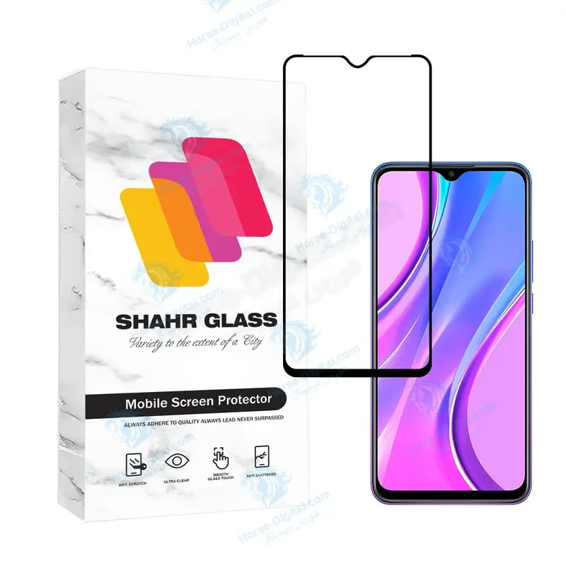 محافظ صفحه نمایش شهر گلس مدل Fulslsh مناسب برای گوشی موبایل شیائومی Redmi 9 / Redmi 9 India / Redmi 9i / Redmi 9i Sport - تصویر محصول