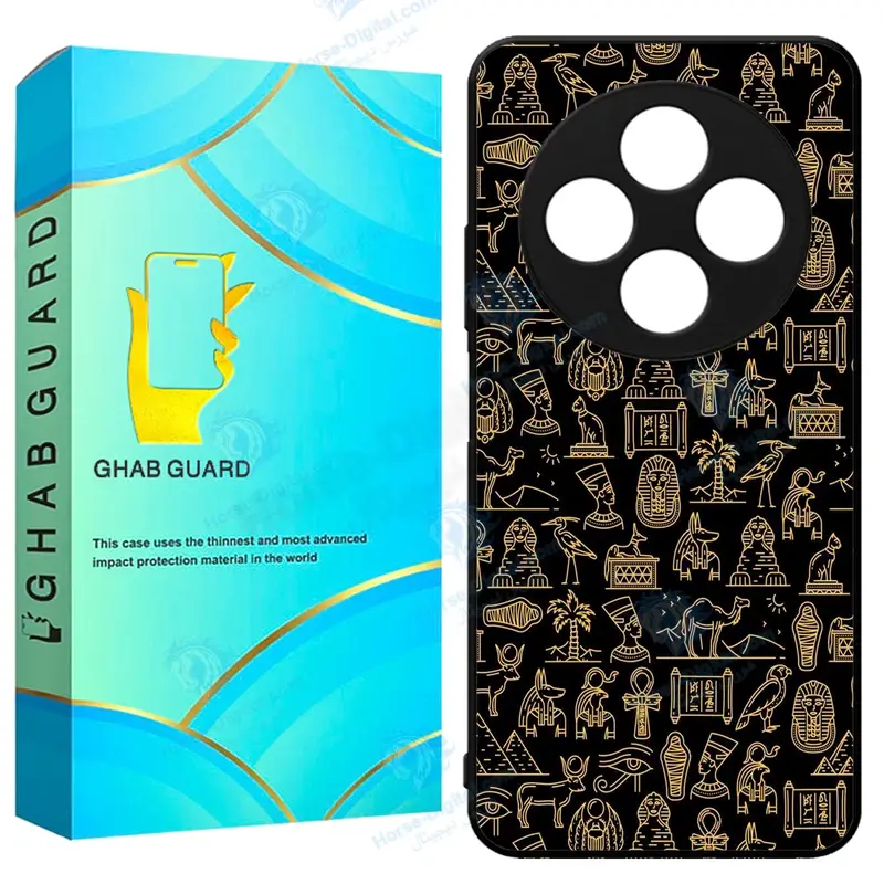کاور قاب گارد طرح مصر مدل G14c مناسب برای گوشی موبایل شیائومی Redmi 14C 4G / Redmi 14C 5G / Redmi 14R - تصویر محصول