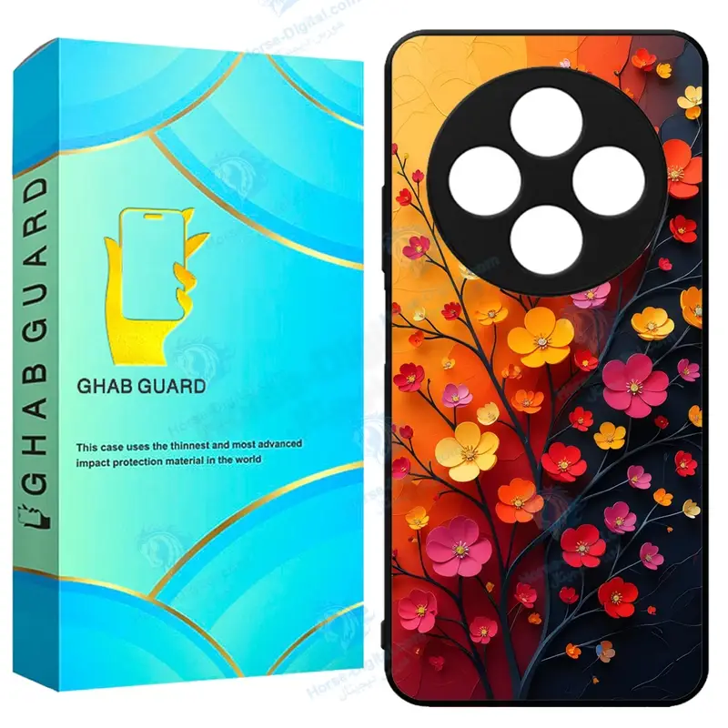 کاور قاب گارد طرح گل مدل G14c مناسب برای گوشی موبایل شیائومی Redmi 14C 4G / Redmi 14C 5G / Redmi 14R - تصویر محصول
