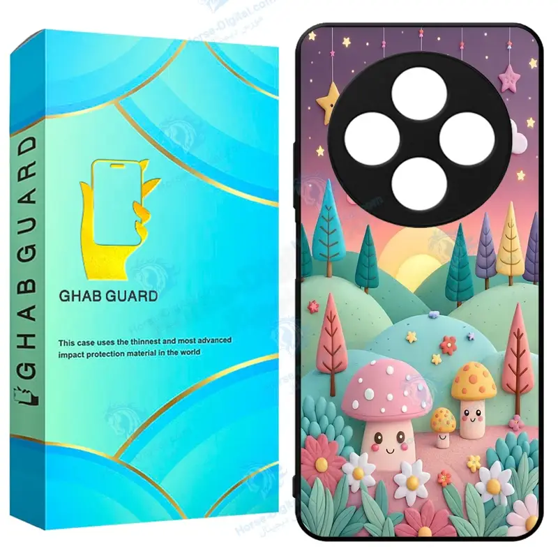 کاور قاب گارد طرح قارچی مدل G14c مناسب برای گوشی موبایل شیائومی Redmi 14C 4G / Redmi 14C 5G / Redmi 14R - تصویر محصول