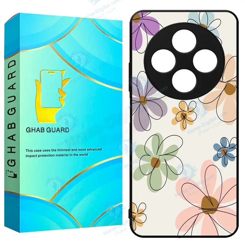 کاور قاب گارد طرح گل مدل G14c مناسب برای گوشی موبایل شیائومی Redmi 14C 4G / Redmi 14C 5G / Redmi 14R - تصویر محصول