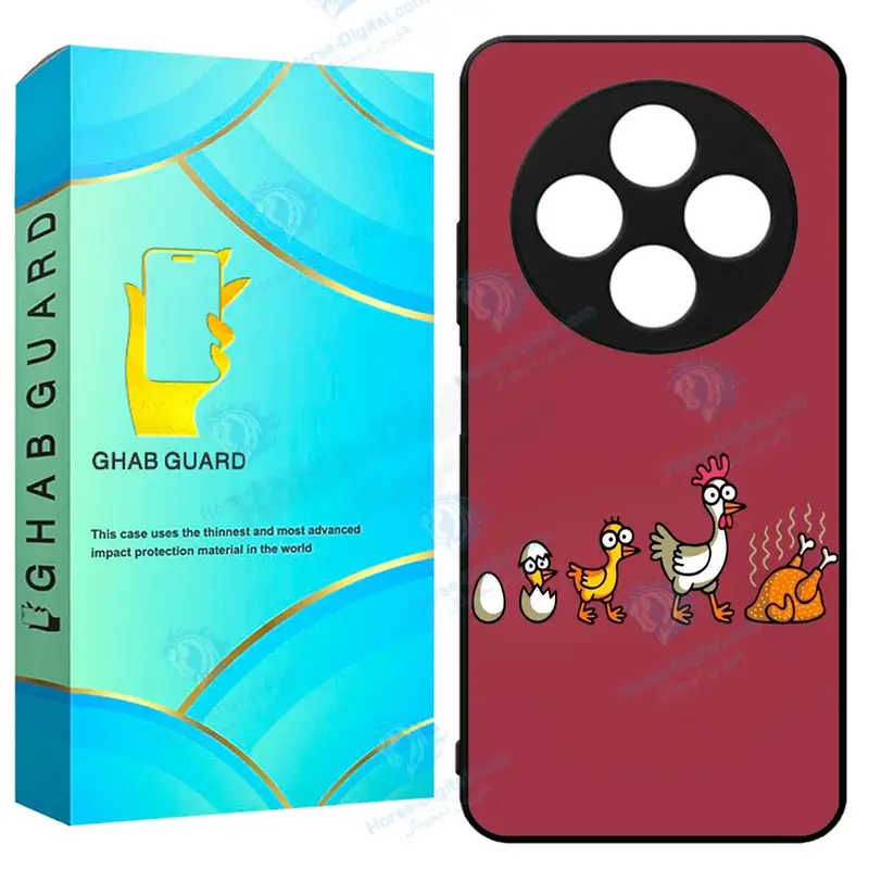 کاور قاب گارد طرح مرغ مدل G14c مناسب برای گوشی موبایل شیائومی Redmi 14C 4G / Redmi 14C 5G / Redmi 14R - تصویر محصول